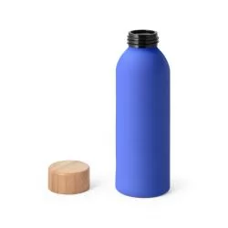 Garrafa de Alumínio 550ml Emborrachada Personalizada