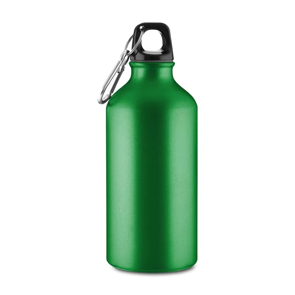 Garrafa de Alumínio Reciclado 550 ml Mosquetão Personalizada Garrafa de Alumínio Reciclado 550 ml Mosquetão Personalizada