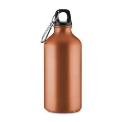 Garrafa de Alumínio Reciclado 550 ml Mosquetão Personalizada Garrafa de Alumínio Reciclado 550 ml Mosquetão Personalizada