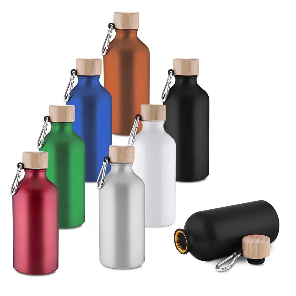 Garrafa de Alumínio Reciclado 550 ml Personalizada