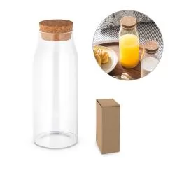 Garrafa de Vidro 1 Litro Personalizada  Garrafa de Vidro 1 Litro Personalizada