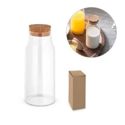 Garrafa de Vidro 800ml Personalizada  Garrafa de Vidro 800ml Personalizada