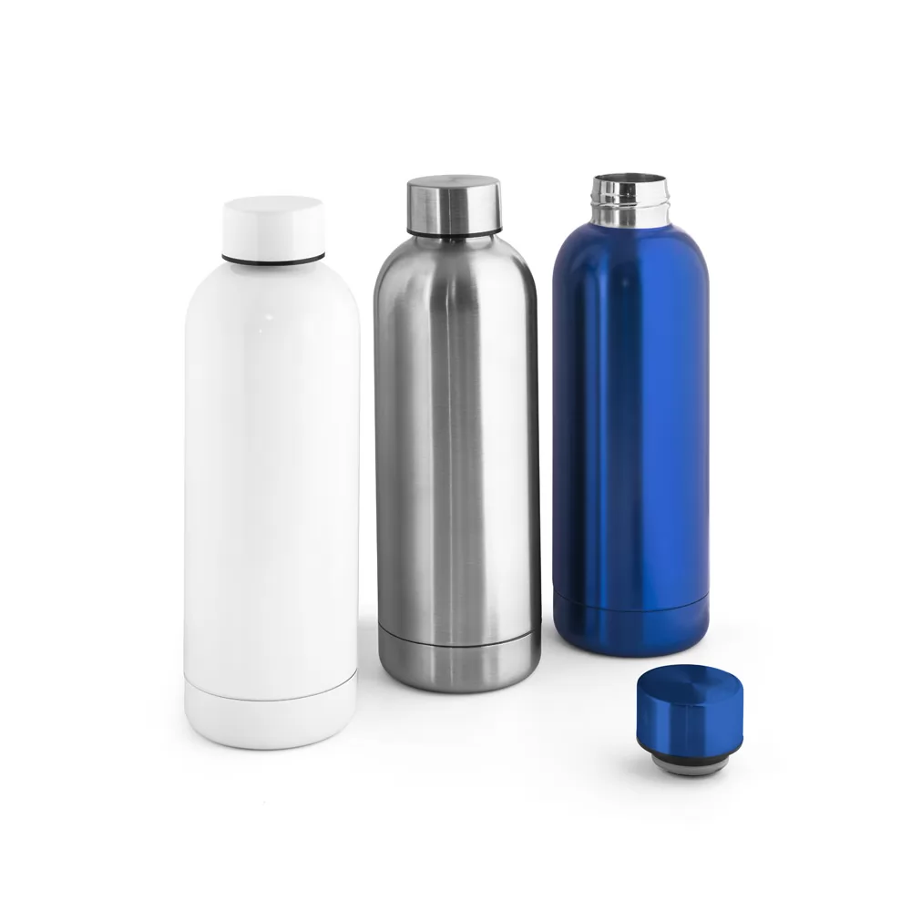 Garrafa em aço inox (90% reciclado) 550ml Personalizada