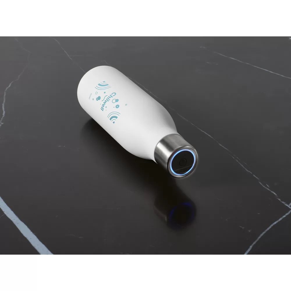 Garrafa em aço inox (90% reciclado) de parede dupla térmica 500 mL Personalizada