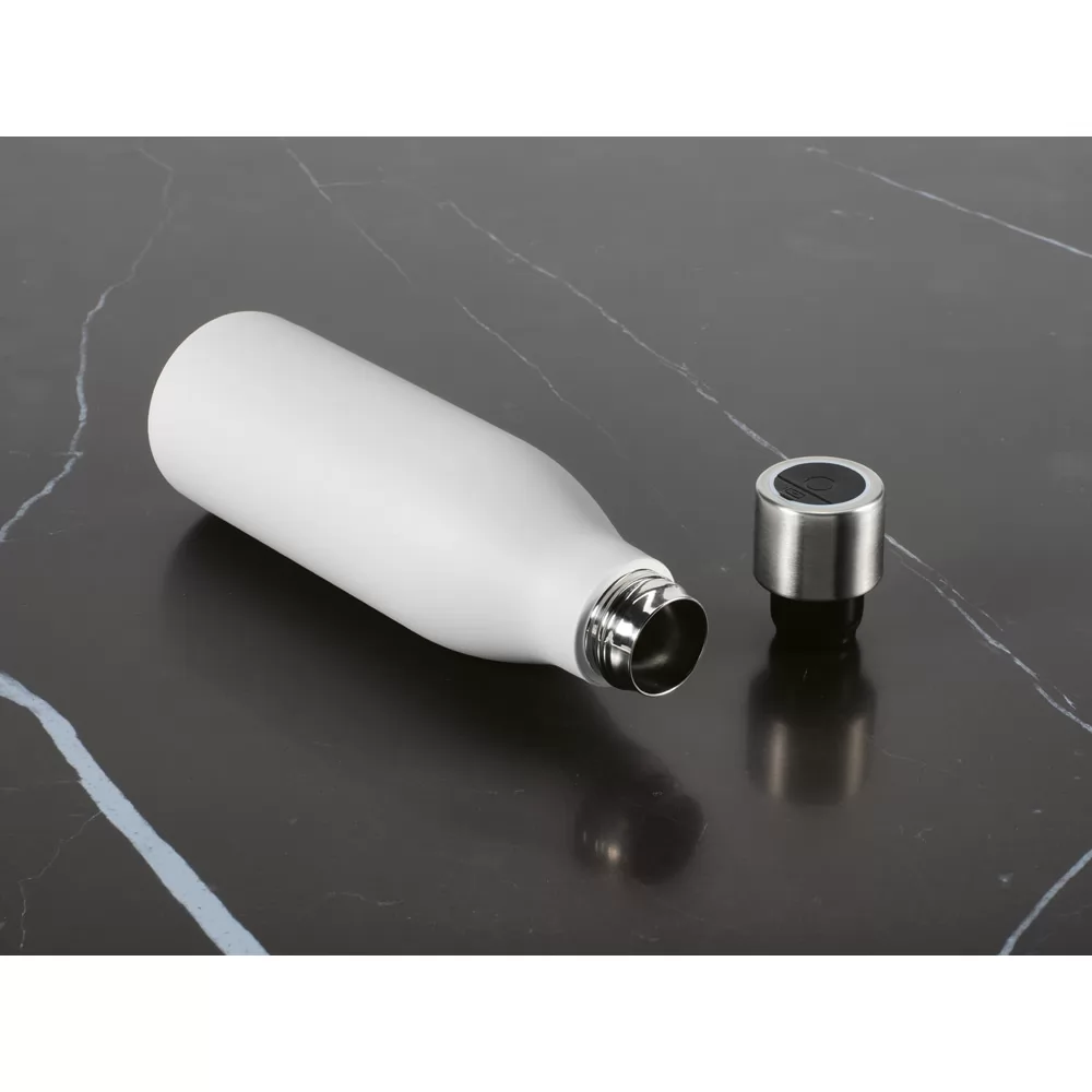 Garrafa em aço inox (90% reciclado) de parede dupla térmica 500 mL Personalizada