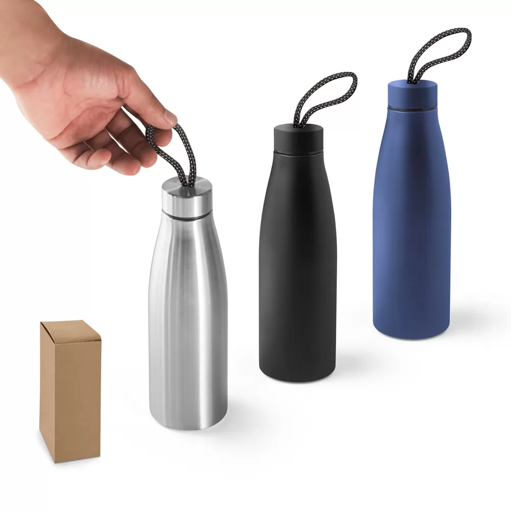 Garrafa em aço inox (90% reciclado) Personalizada