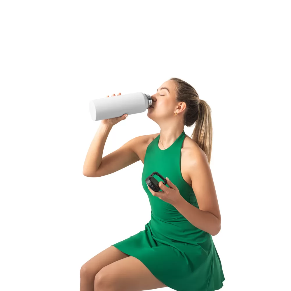 Garrafa em aço inoxidável (90% reciclado) Personalizada