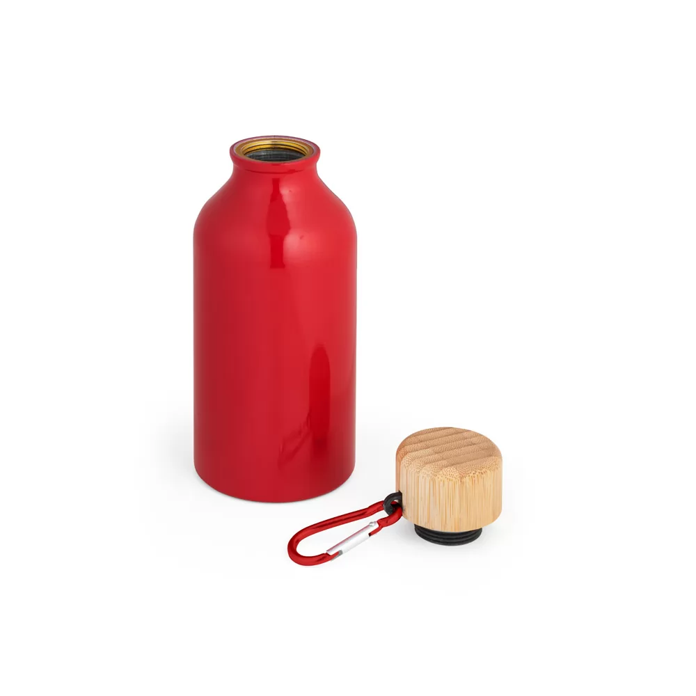 Garrafa em alumínio 100% reciclado 400ml Personalizada