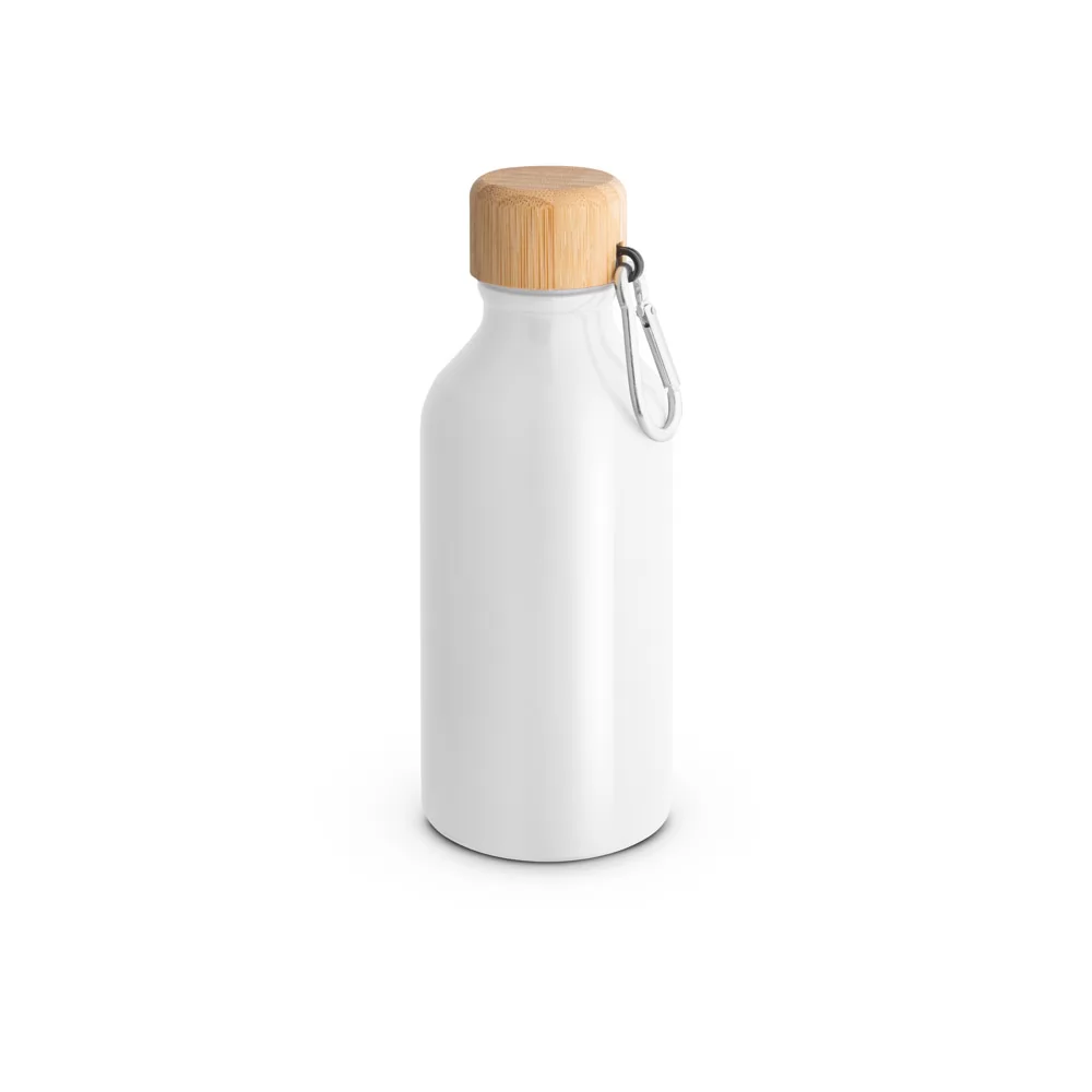 Garrafa em alumínio 100% reciclado 400ml Personalizada