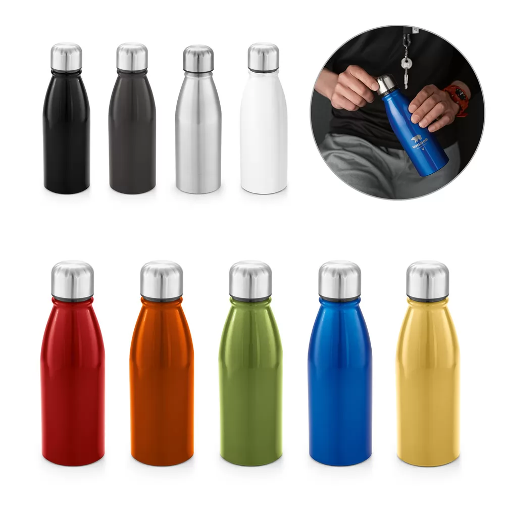 Garrafa em Alumínio 500ml Personalizada
