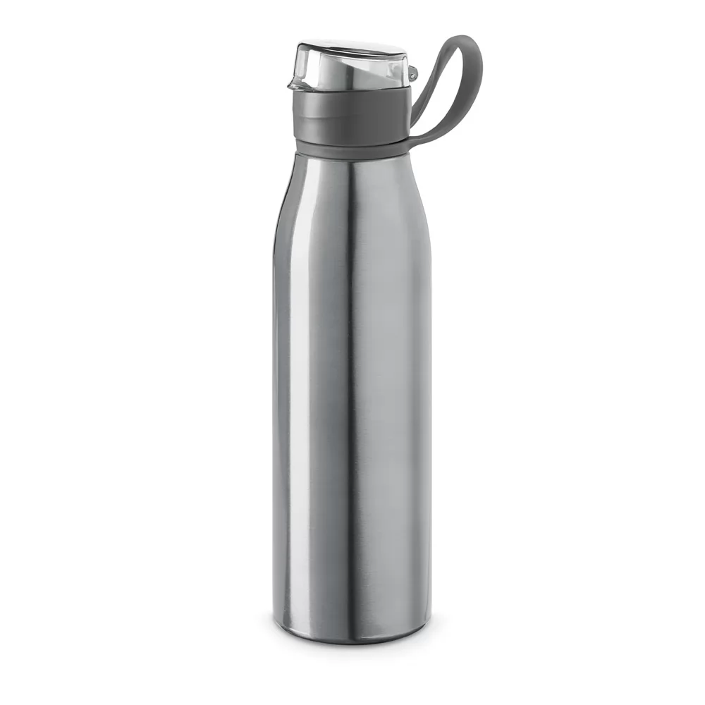 Garrafa em Alumínio 650ml Com Tampa Flip Top Personalizada