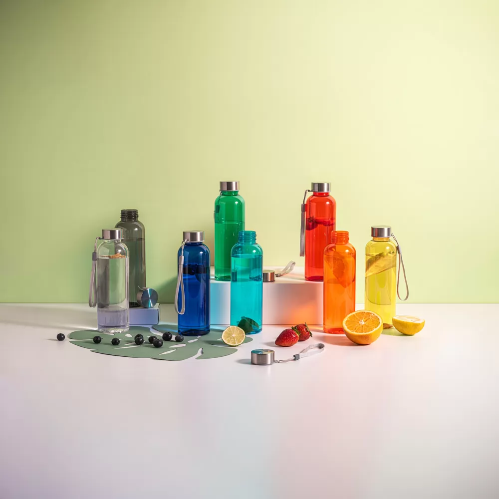 Garrafa em rPET 100% reciclado 580 ml Personalizada