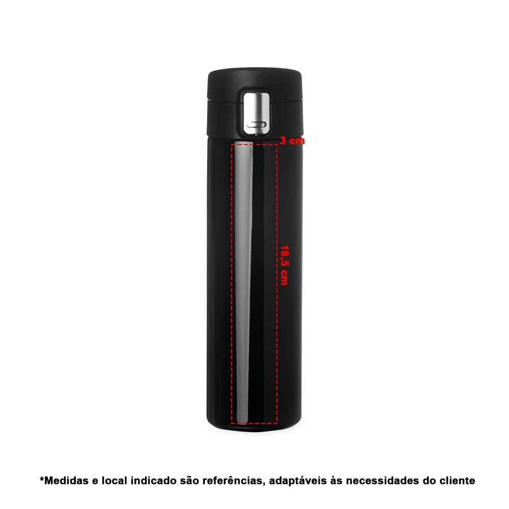 Garrafa Inox 400ml Personalizada