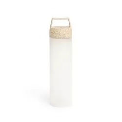 Garrafa Plástica 650ml Tampa em Fibra de Arroz Personalizada