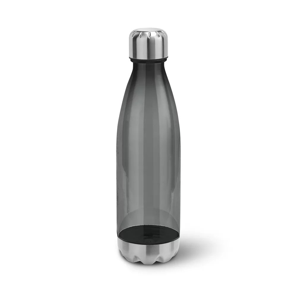 Garrafa Plástica com Acabamento em Aço Inox 700ml Personalizada