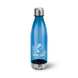 Garrafa Plástica com Acabamento em Aço Inox 700ml Personalizada