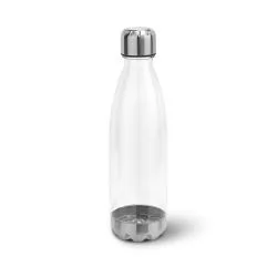 Garrafa Plástica com Acabamento em Aço Inox 700ml Personalizada