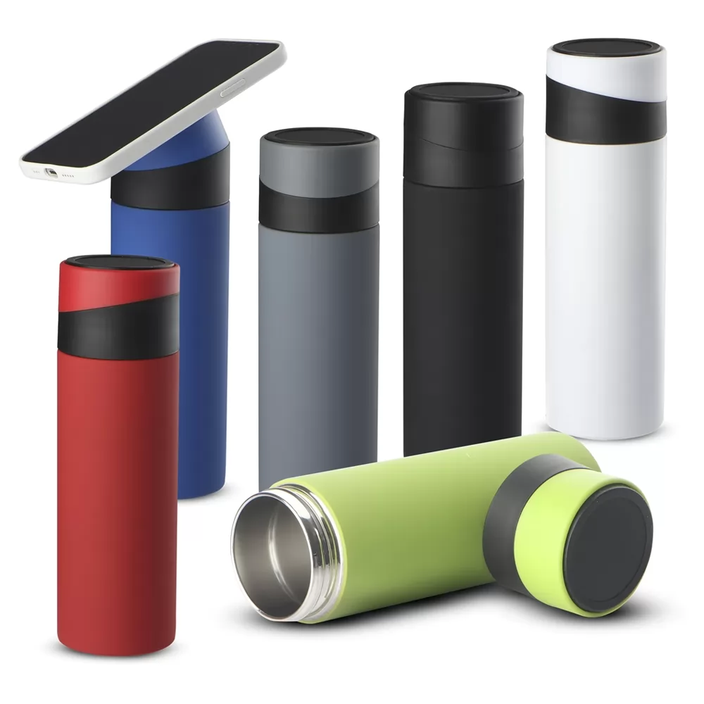 Garrafa Térmica Apoio para Celular Personalizada