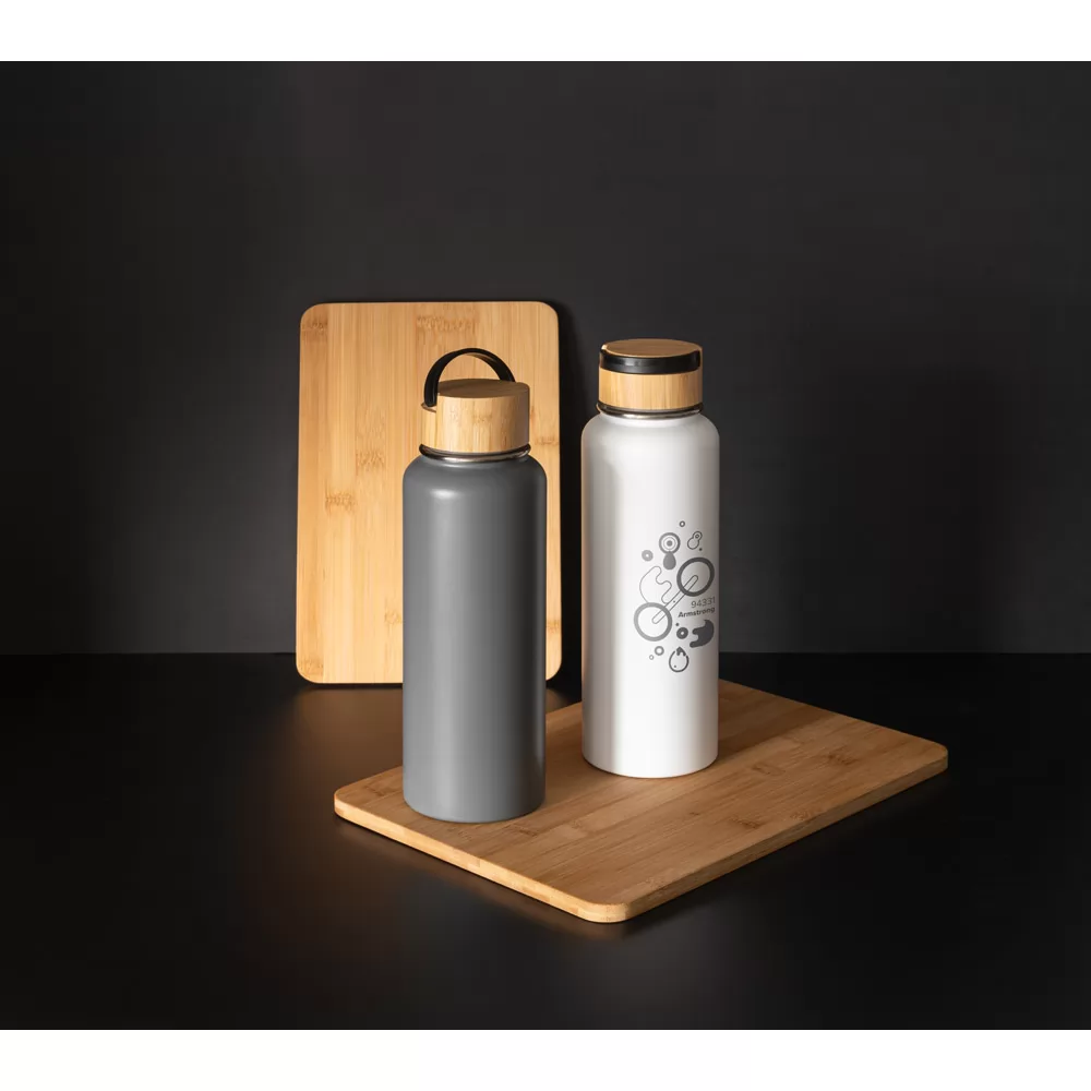 Garrafa térmica em aço inox ( 90% reciclado) 1,2 Litros Personalizada