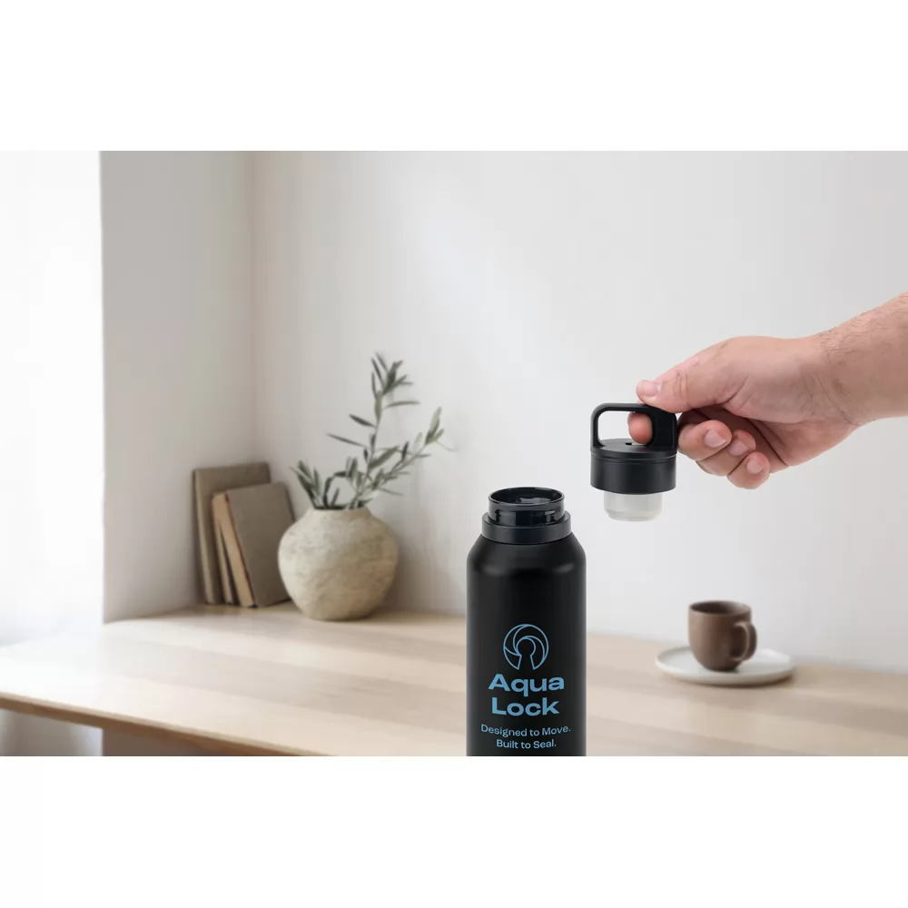 Garrafa Térmica em Aço Inox 91% Reciclado Personalizada