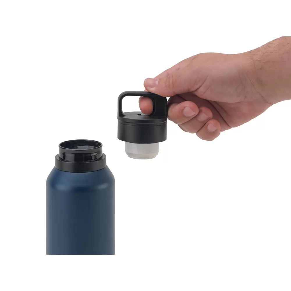 Garrafa Térmica em Aço Inox 91% Reciclado Personalizada