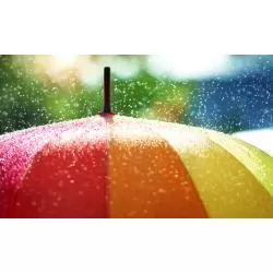 Guarda-chuva arco-íris Personalizada