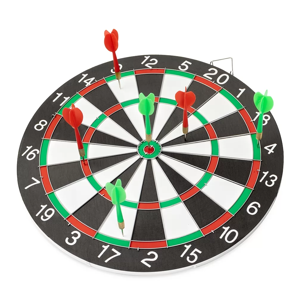 Jogo de Dardos com Alvo Dupla Face Personalizado