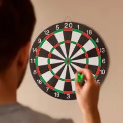 Jogo de Dardos com Alvo Dupla Face Personalizado