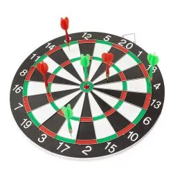 Jogo de Dardos com Alvo Dupla Face Personalizado