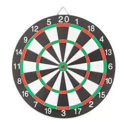 Jogo de Dardos Com Alvo Dupla Face Personalizado 
