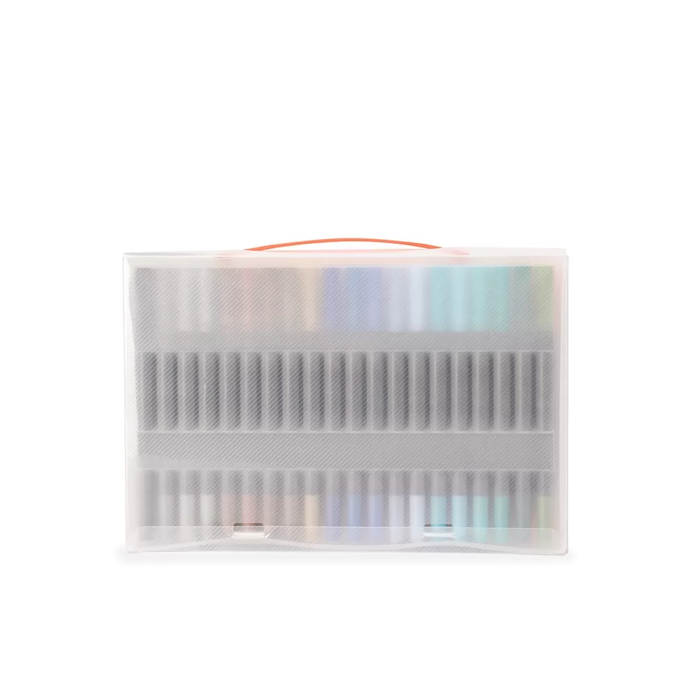 Kit Canetinhas Ponta Dupla 60 Cores Personalizado