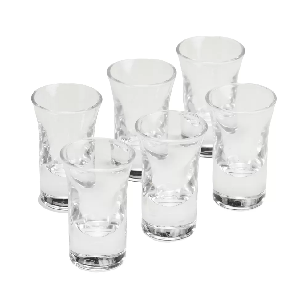 Kit Copo Vidro 30ml 6 Peças Personalizado