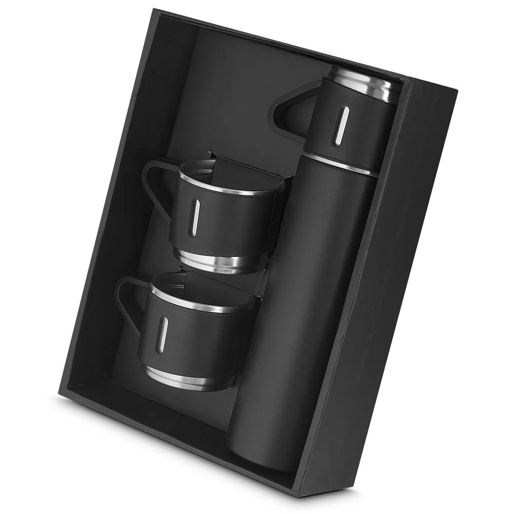 Kit de Garrafa Térmica e Caneca Personalizado