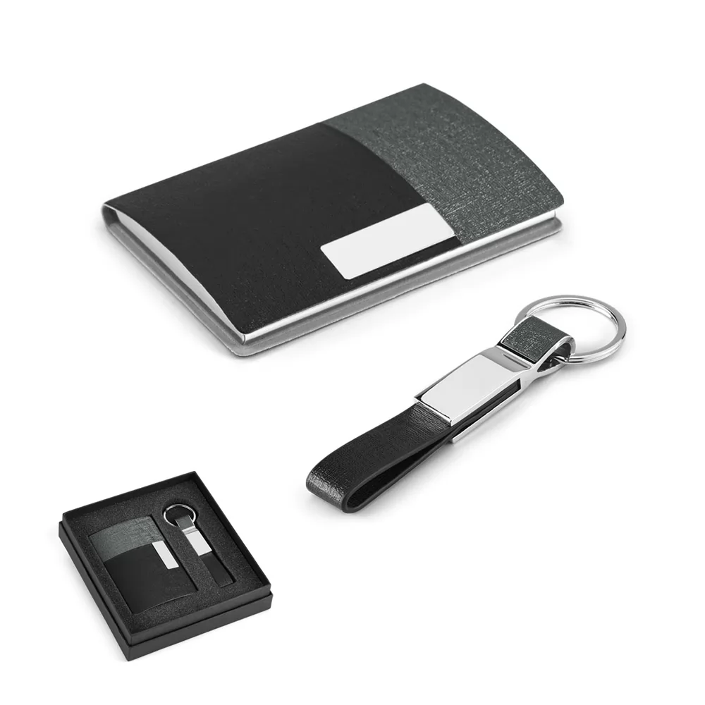 Kit de porta cartões e chaveiro Personalizado