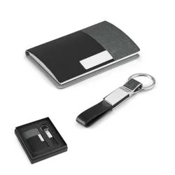 Kit de porta cartões e chaveiro Personalizado