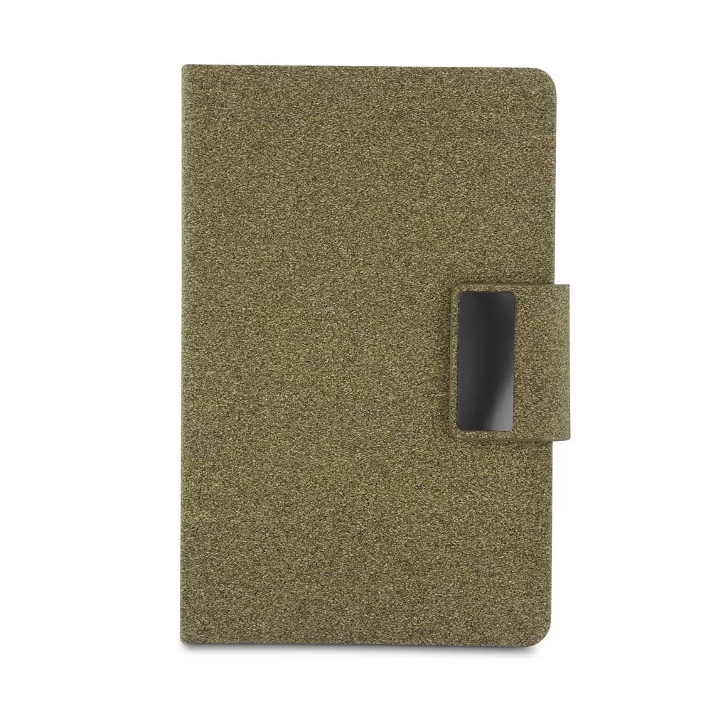 Kit Escritório com Caderneta e Caneta Em Fibra de Café ou Chá Personalizado