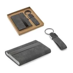 Kit Executivo 2 Peças Em Poliéster Reciclado Personalizado 