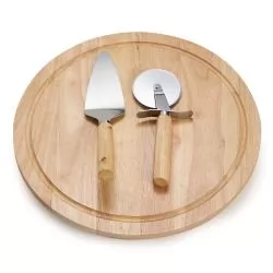 Kit Pizza 2 Peças com Tábua Personalizado