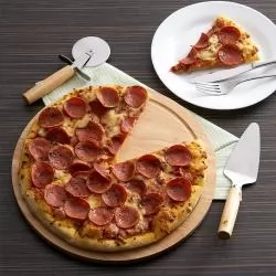 Kit Pizza 2 Peças com Tábua Personalizado