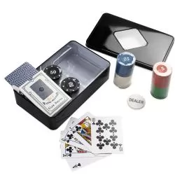 Kit Poker Com 80 Fichas Personalizado 