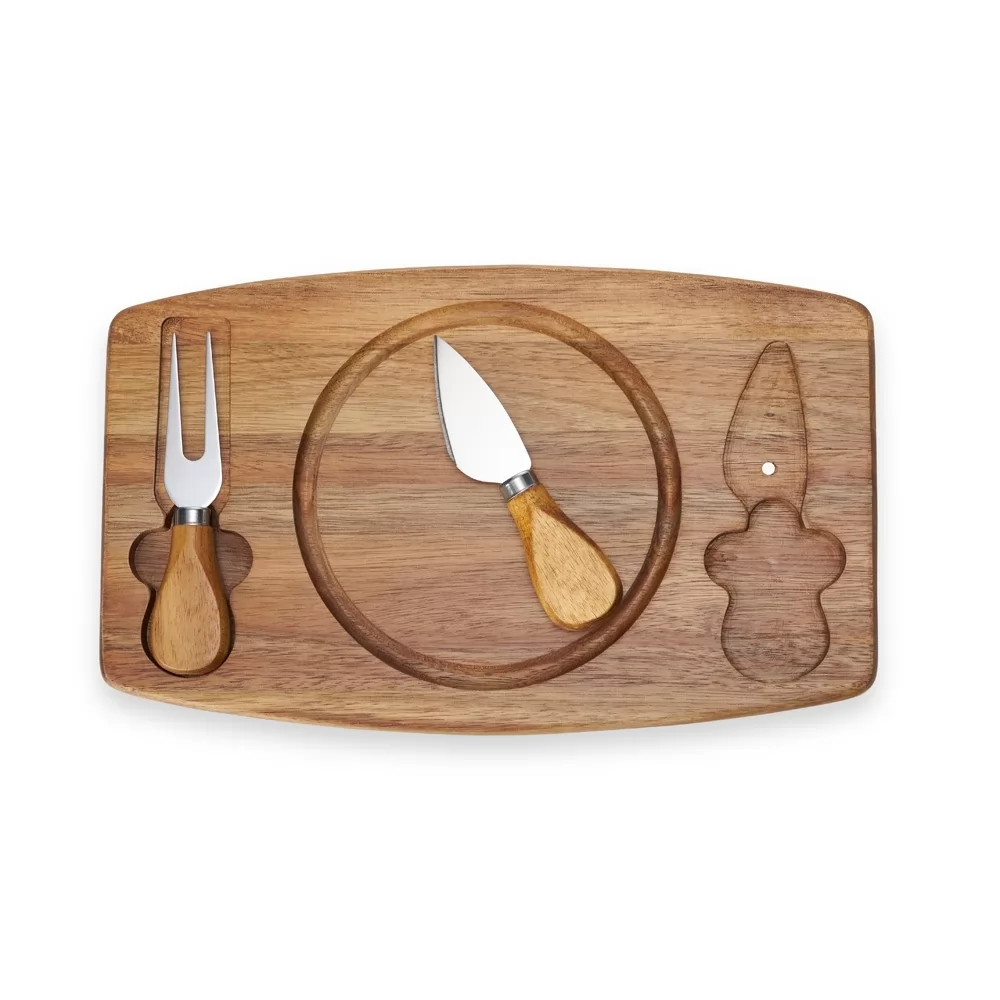 Kit Queijo 3 Peças. Personalizado