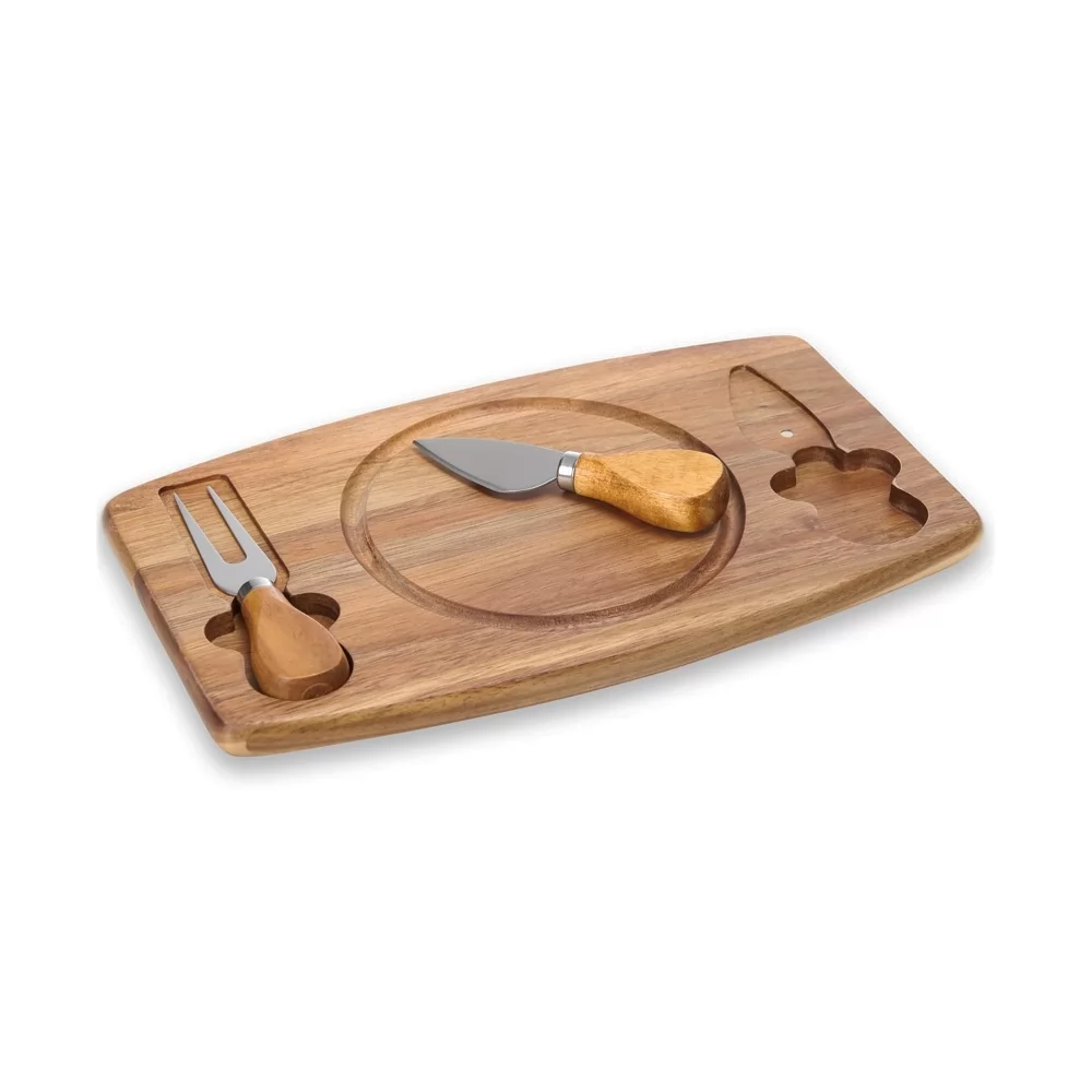 Kit Queijo 3 Peças. Personalizado