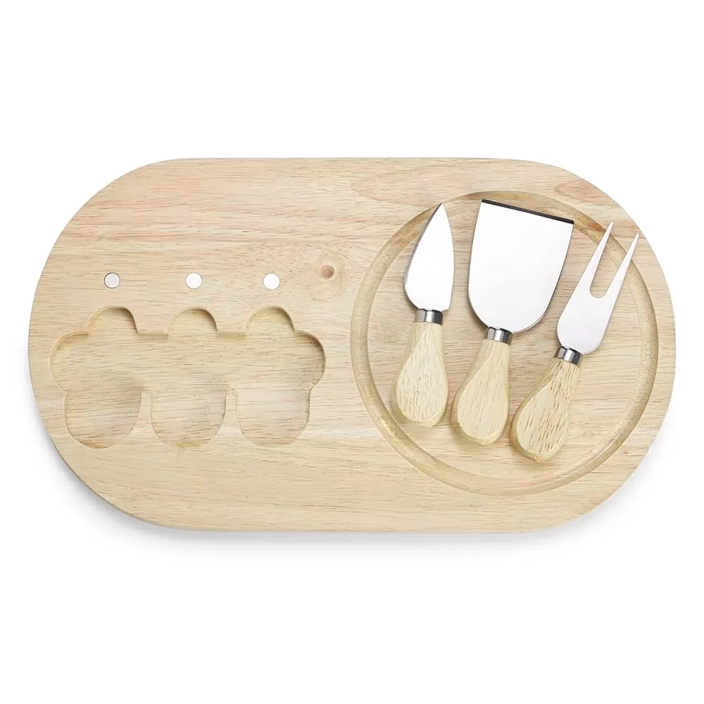 Kit Queijo 4 Peças Personalizado