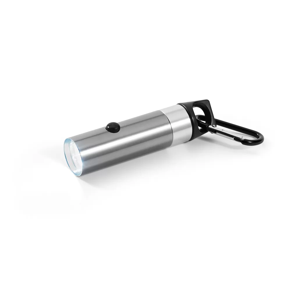 Lanterna em alumínio com 6 LEDs Personalizada