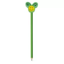 Lápis com Boneco de Borracha Personalizados