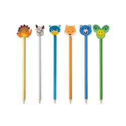 Lápis Com Boneco de Borracha Personalizados  Lápis Com Boneco de Borracha Personalizados