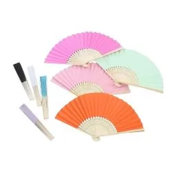 Leque Bambu Personalizado 