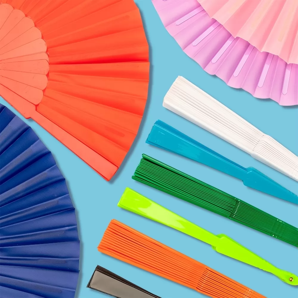 Leque de Plástico Personalizado