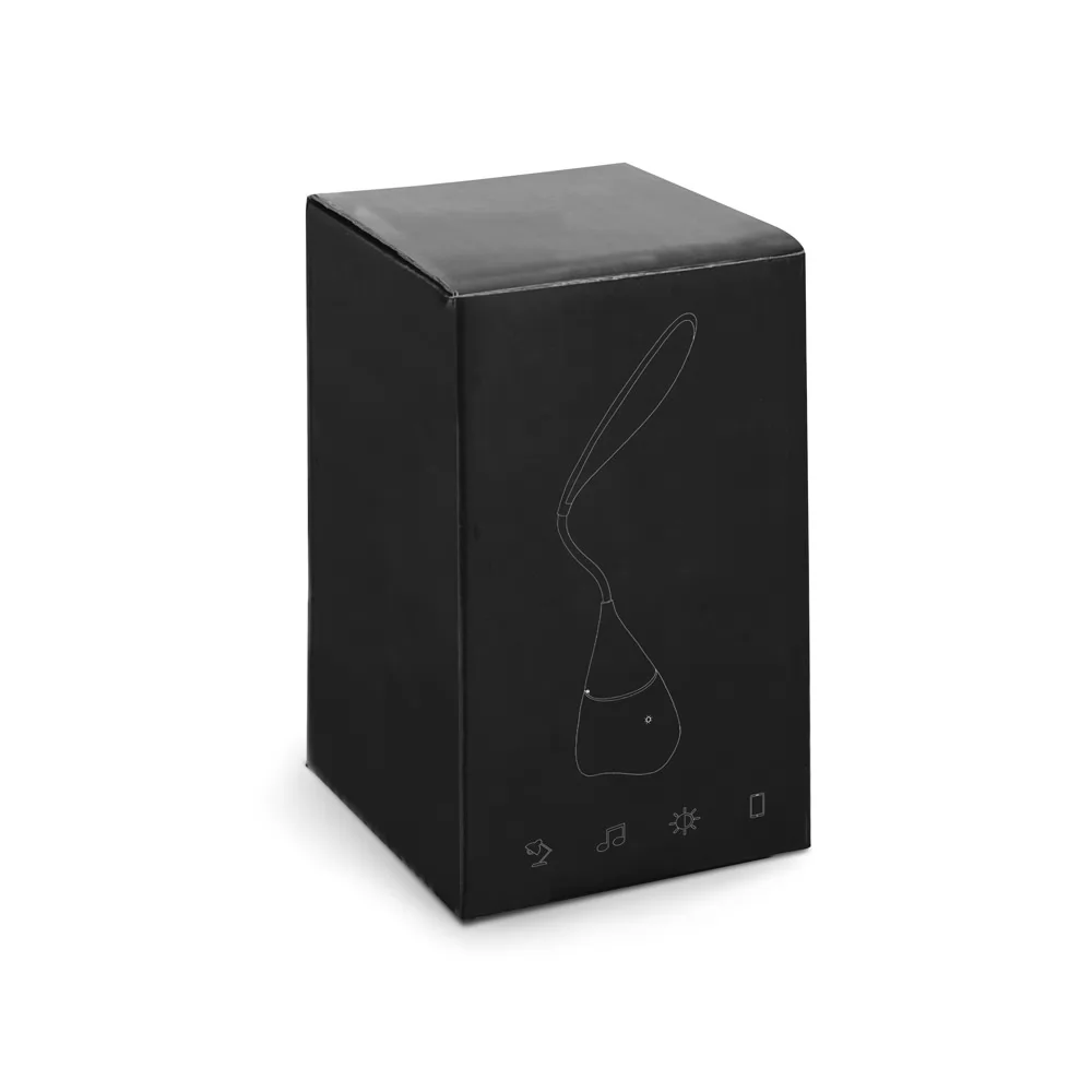 Luminária de mesa com caixa de som em ABS Personalizada