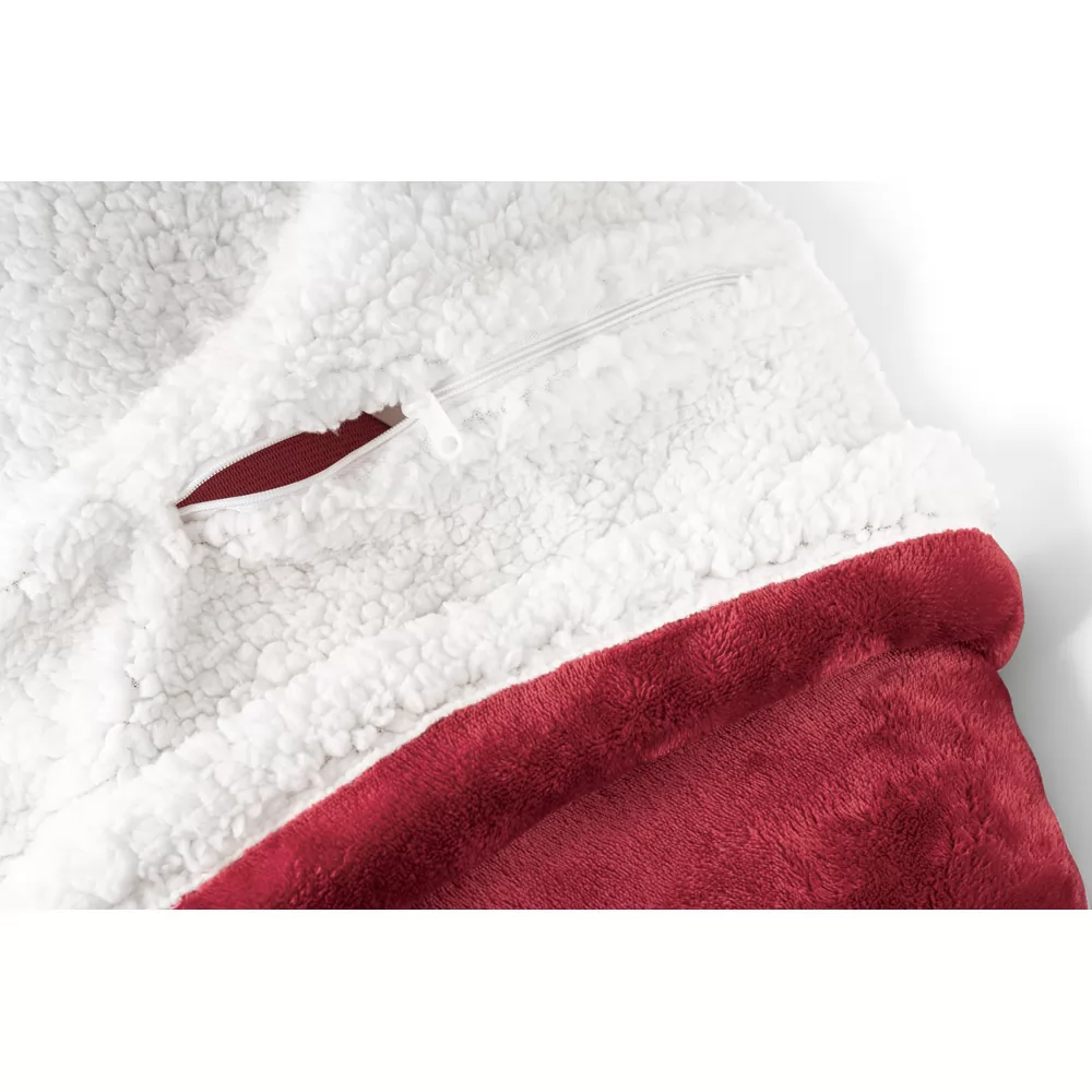 Manta reversível em tecido polar Personalizada